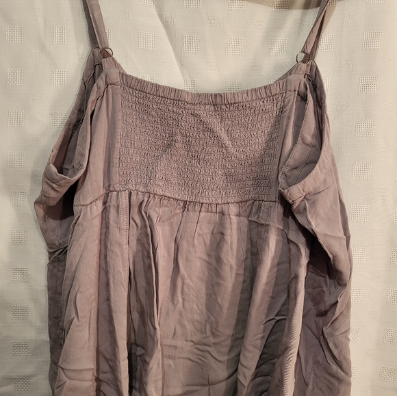 Torrid grey button up cami - Picture 3 of 3